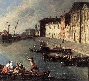 RICHTER, Johan View of the Giudecca Canal (detail) oil painting artist